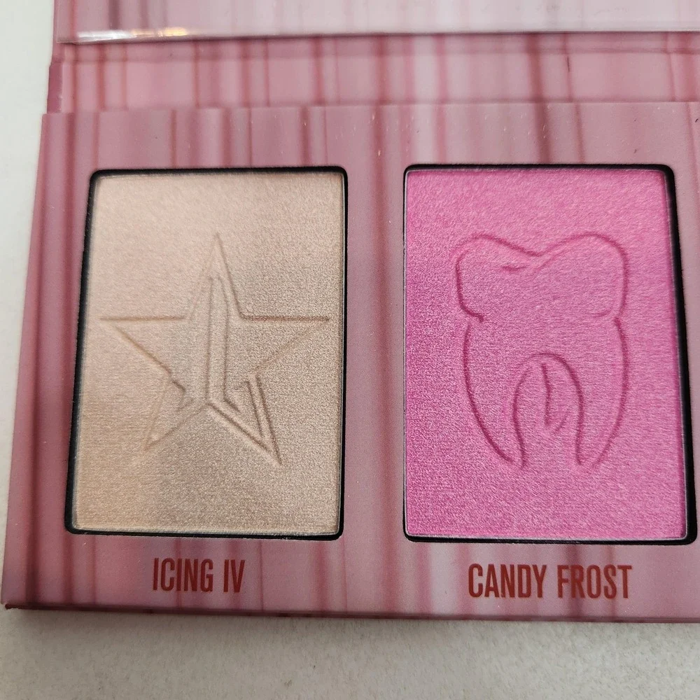 Jeffree Star Cosmetics Skin Frost Cavity Highlighter Palette 4 Shades Vegan Glow